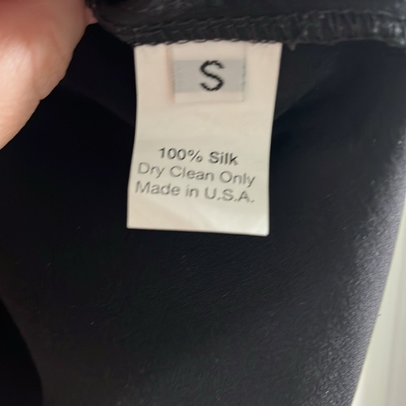 Geren Ford Vintage Black Silk Tunic/Dress - Picture 6 of 7